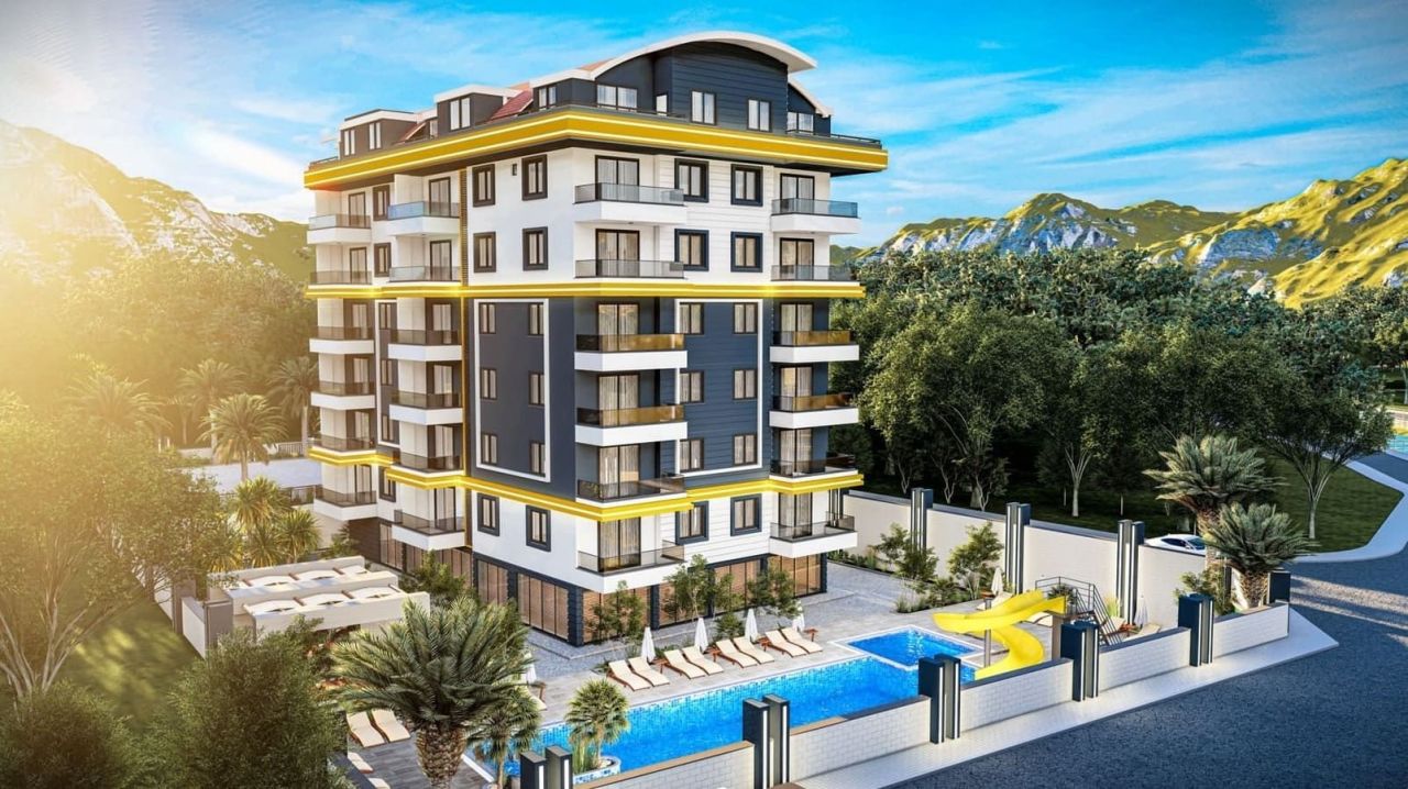 Квартира в Газипаше, Турция, 50 м² - фото 3