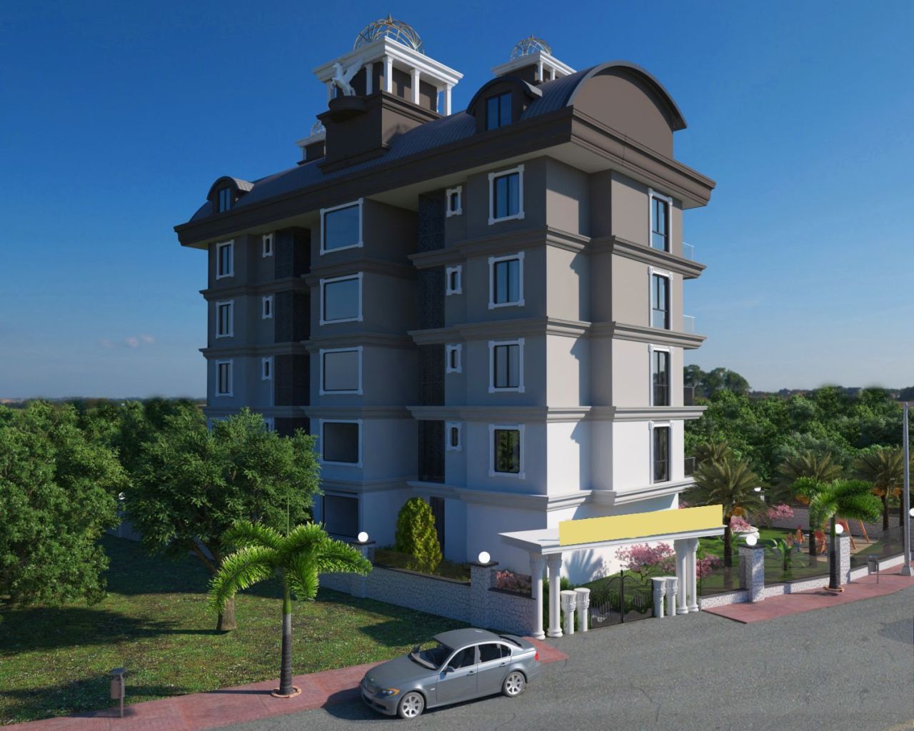 Квартира в Газипаше, Турция, 54 м² - фото 4