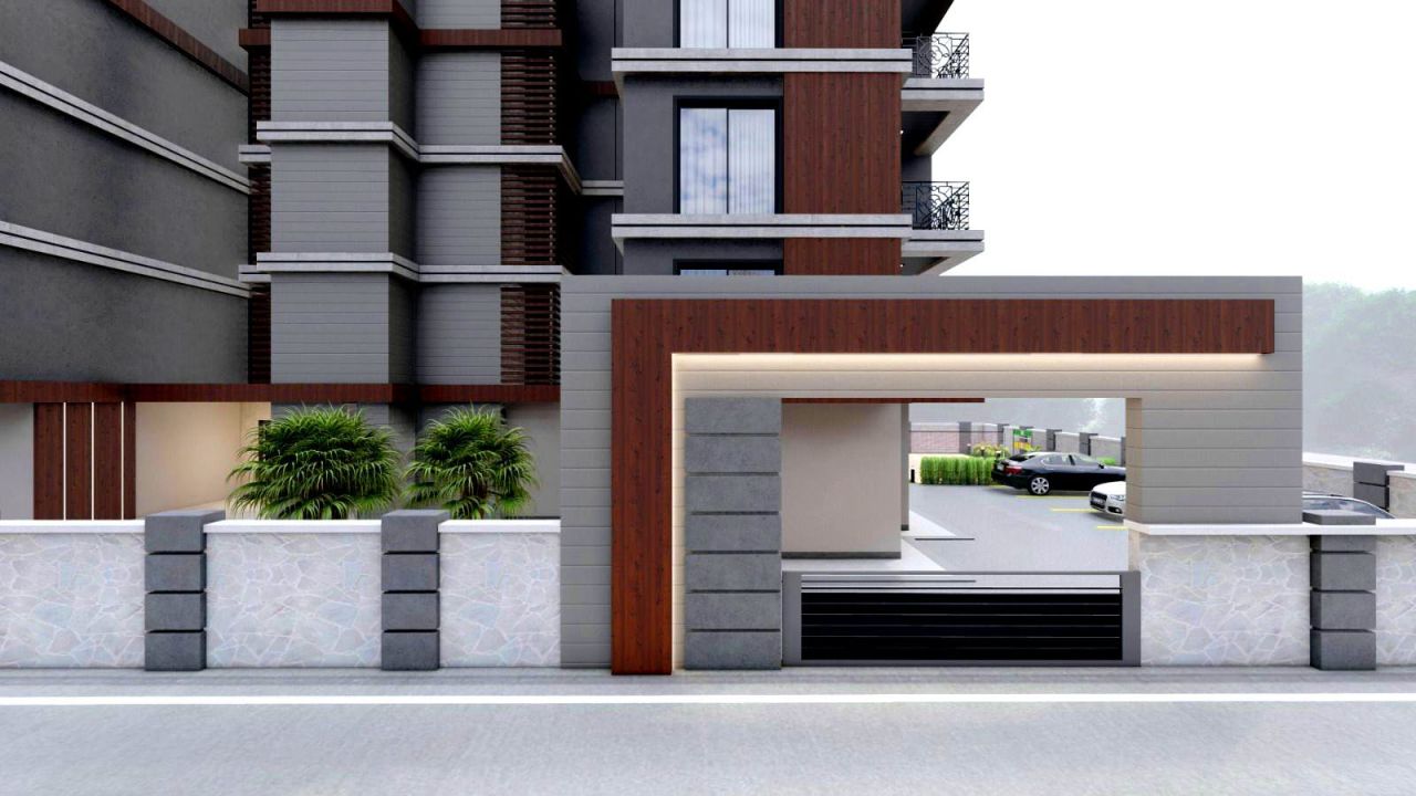 Квартира в Газипаше, Турция, 45 м² - фото 4