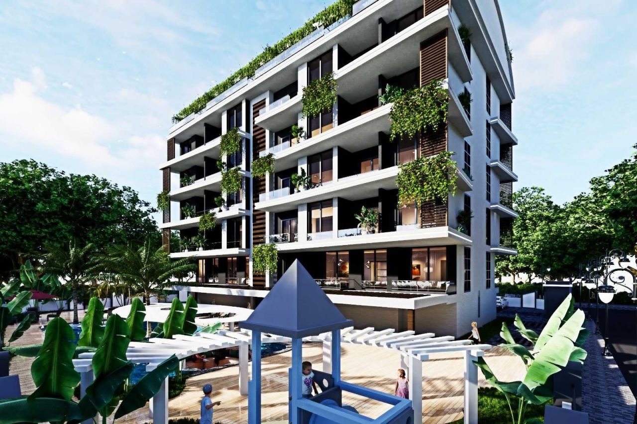 Квартира в Газипаше, Турция, 55 м² - фото 4