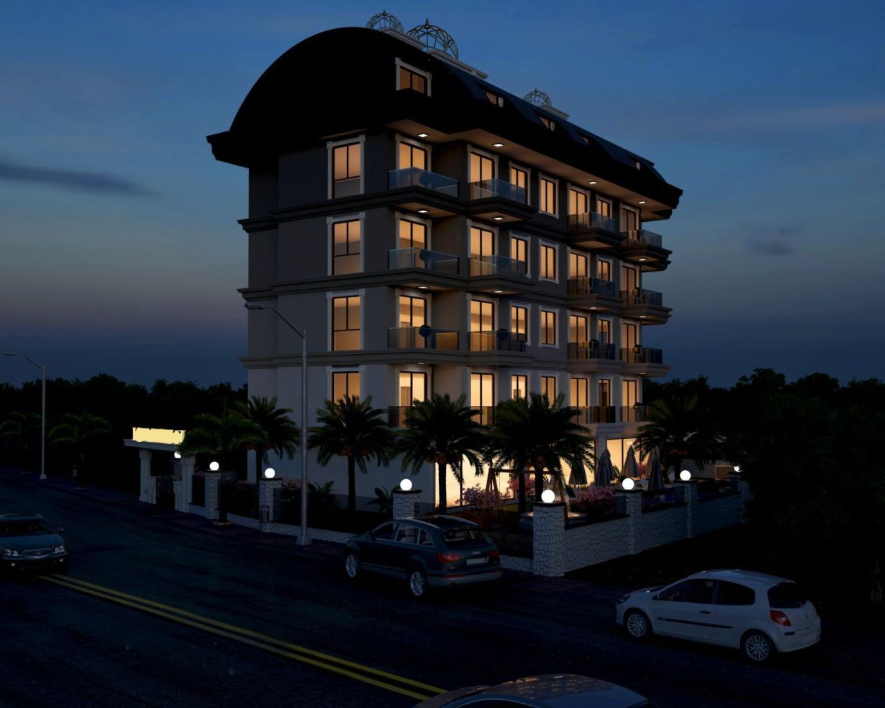 Квартира в Газипаше, Турция, 54 м² - фото 5