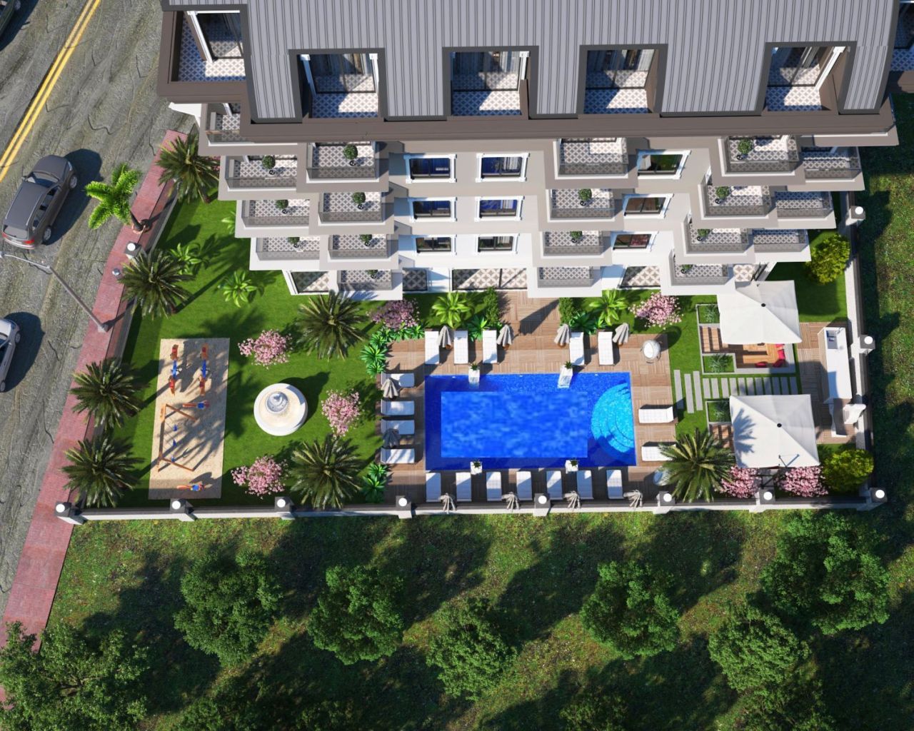 Квартира в Газипаше, Турция, 54 м² - фото 6