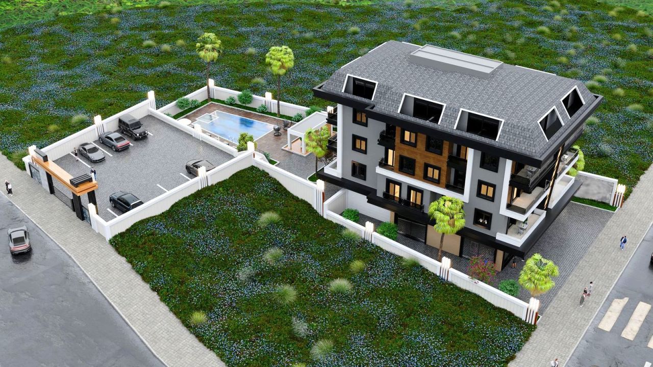 Квартира в Кестеле, Турция, 50 м² - фото 6