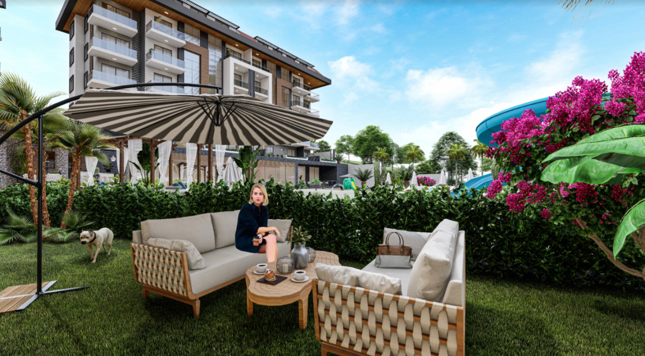 Квартира в Кестеле, Турция, 45 м² - фото 6