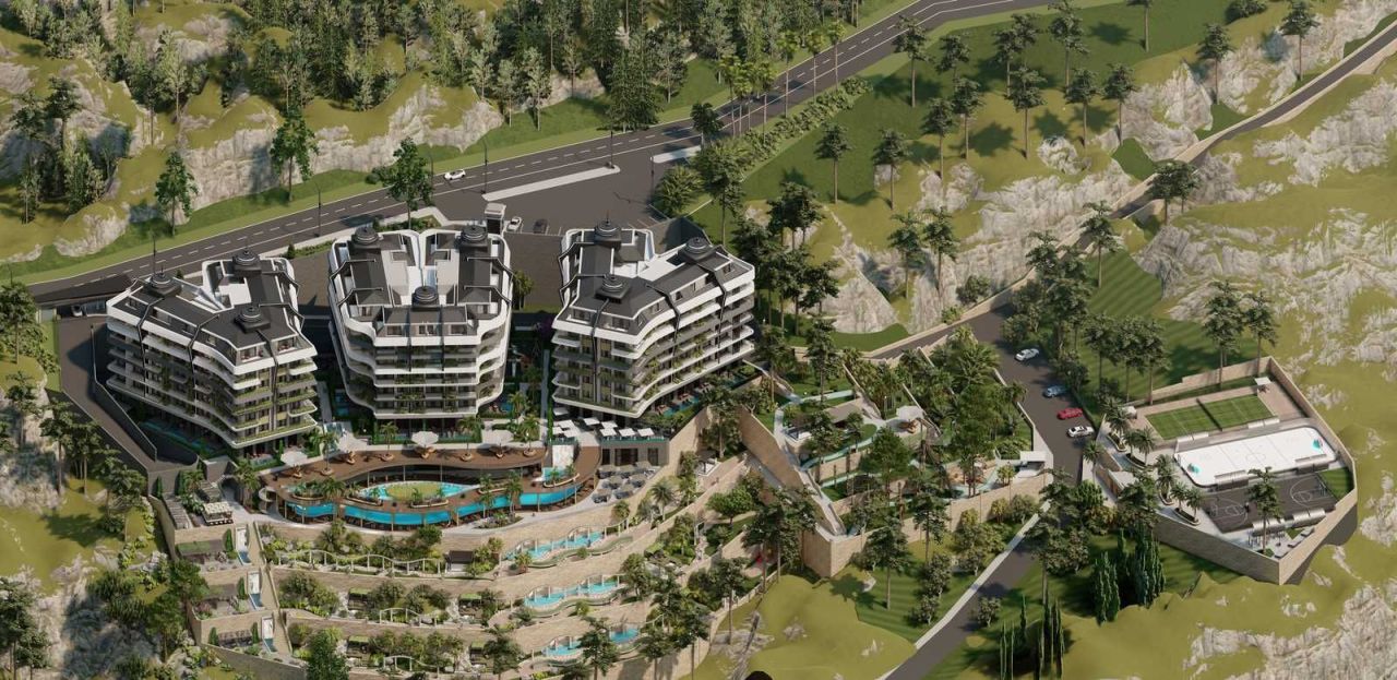 Квартира в Алании, Турция, 46 м² - фото 6