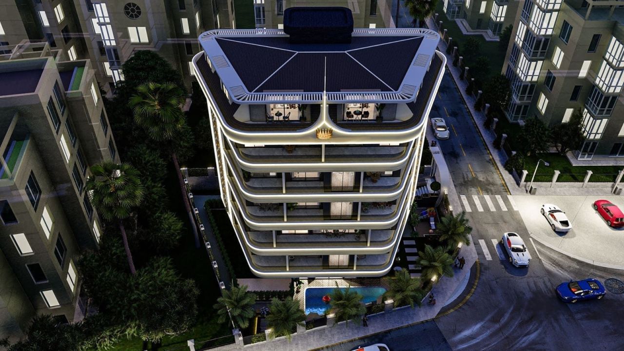 Квартира в Алании, Турция, 60 м² - фото 7