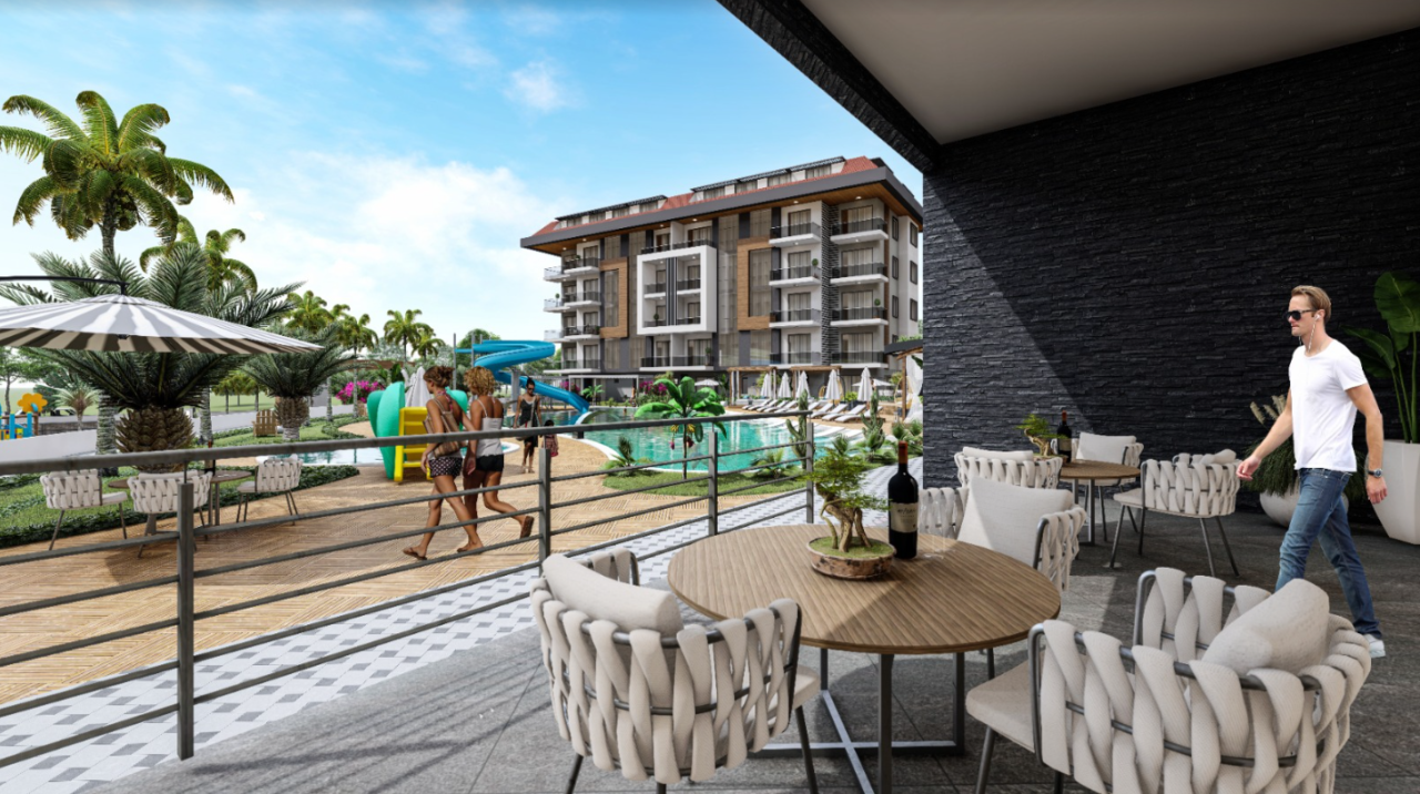 Квартира в Кестеле, Турция, 45 м² - фото 7