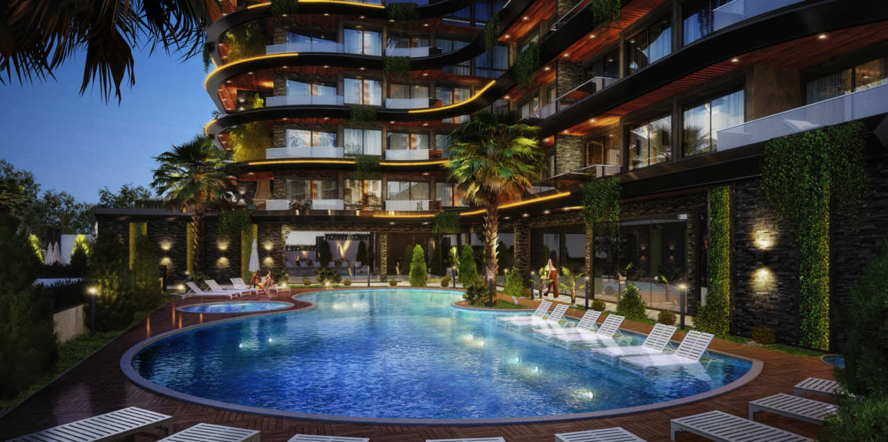 Квартира в Кестеле, Турция, 50 м² - фото 8