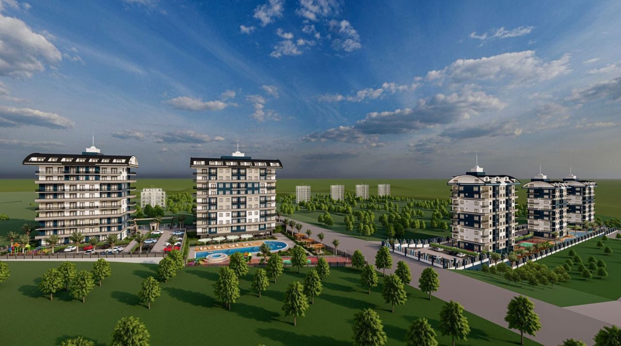 Квартира в Конаклы, Турция, 52 м² - фото 8