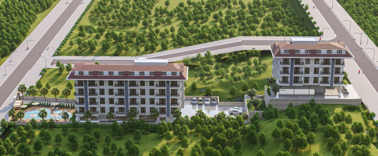 Квартира в Кестеле, Турция, 55 м² - фото 8