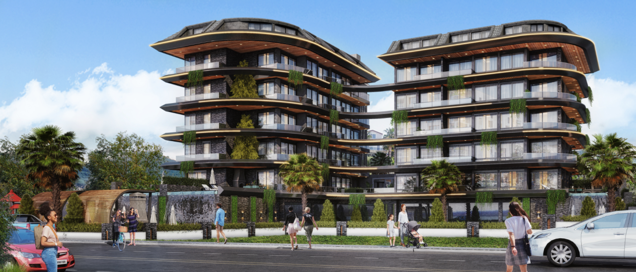 Квартира в Кестеле, Турция, 50 м² - фото 9