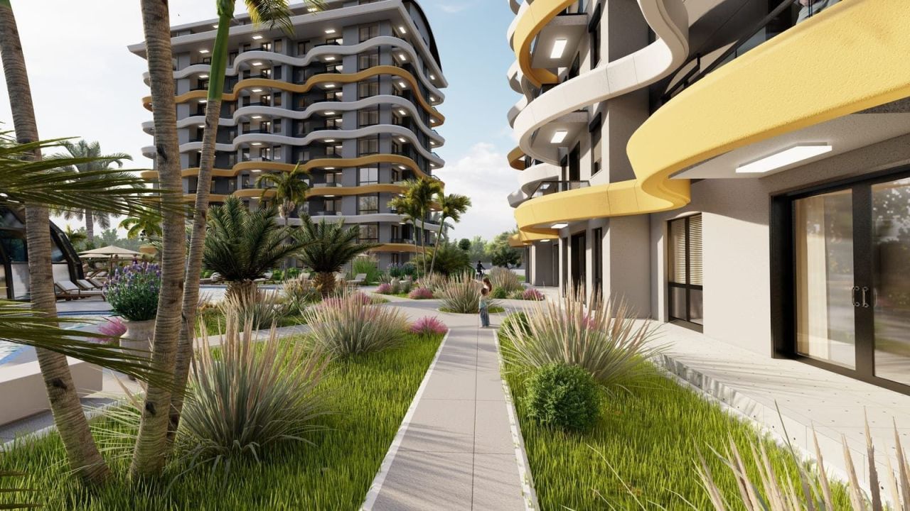 Квартира в Алании, Турция, 45 м² - фото 9