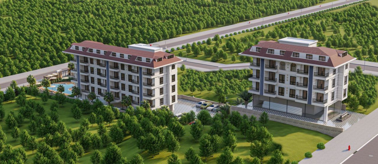 Квартира в Кестеле, Турция, 55 м² - фото 9