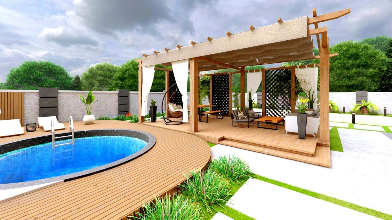 Квартира в Газипаше, Турция, 45 м² - фото 10