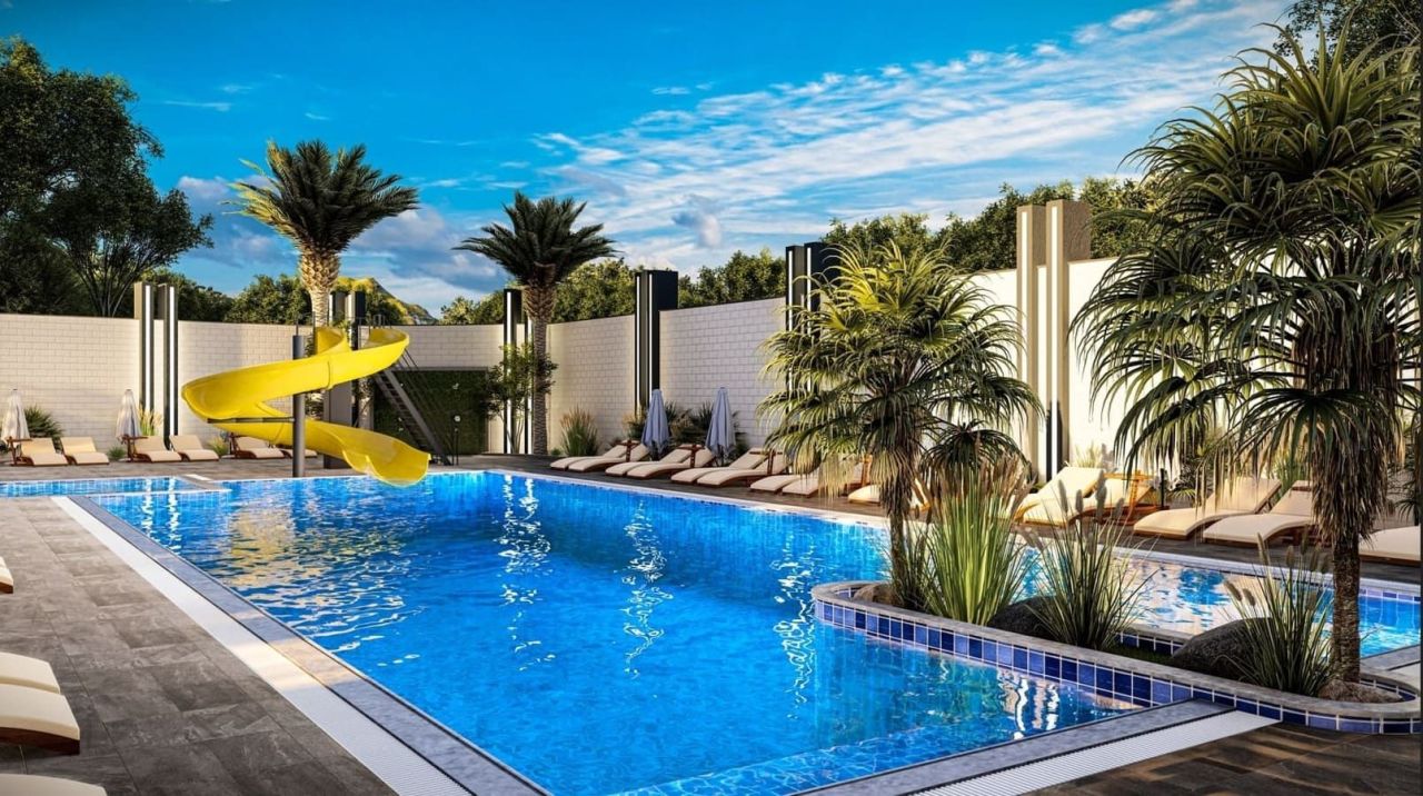 Квартира в Газипаше, Турция, 50 м² - фото 11