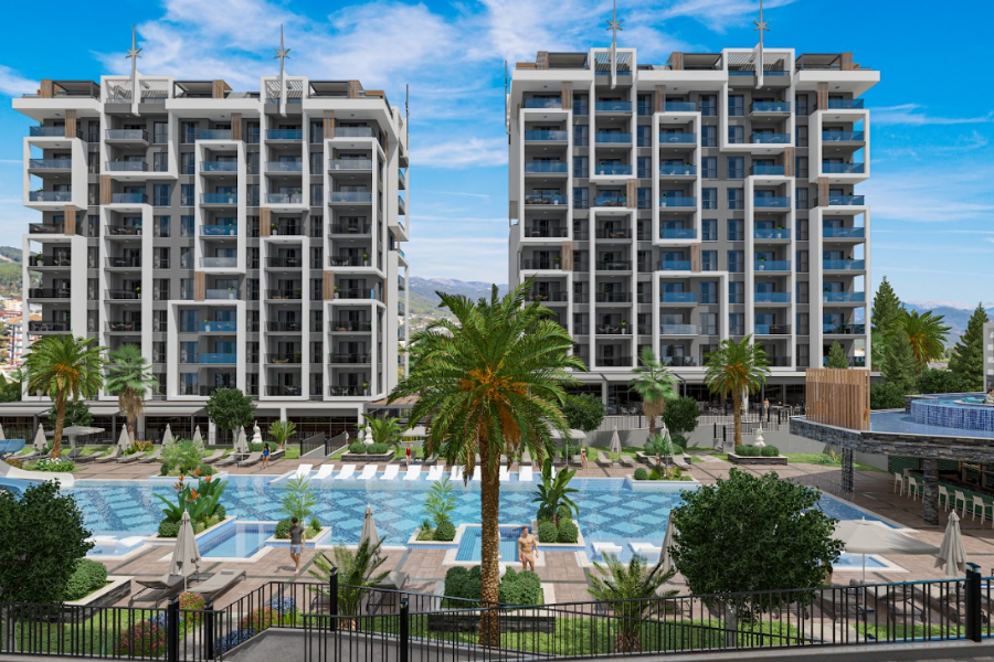 Квартира в Авсалларе, Турция, 70 м² - фото 12