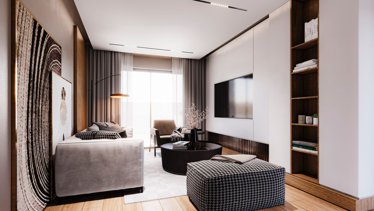 Квартира в Газипаше, Турция, 60 м² - фото 12