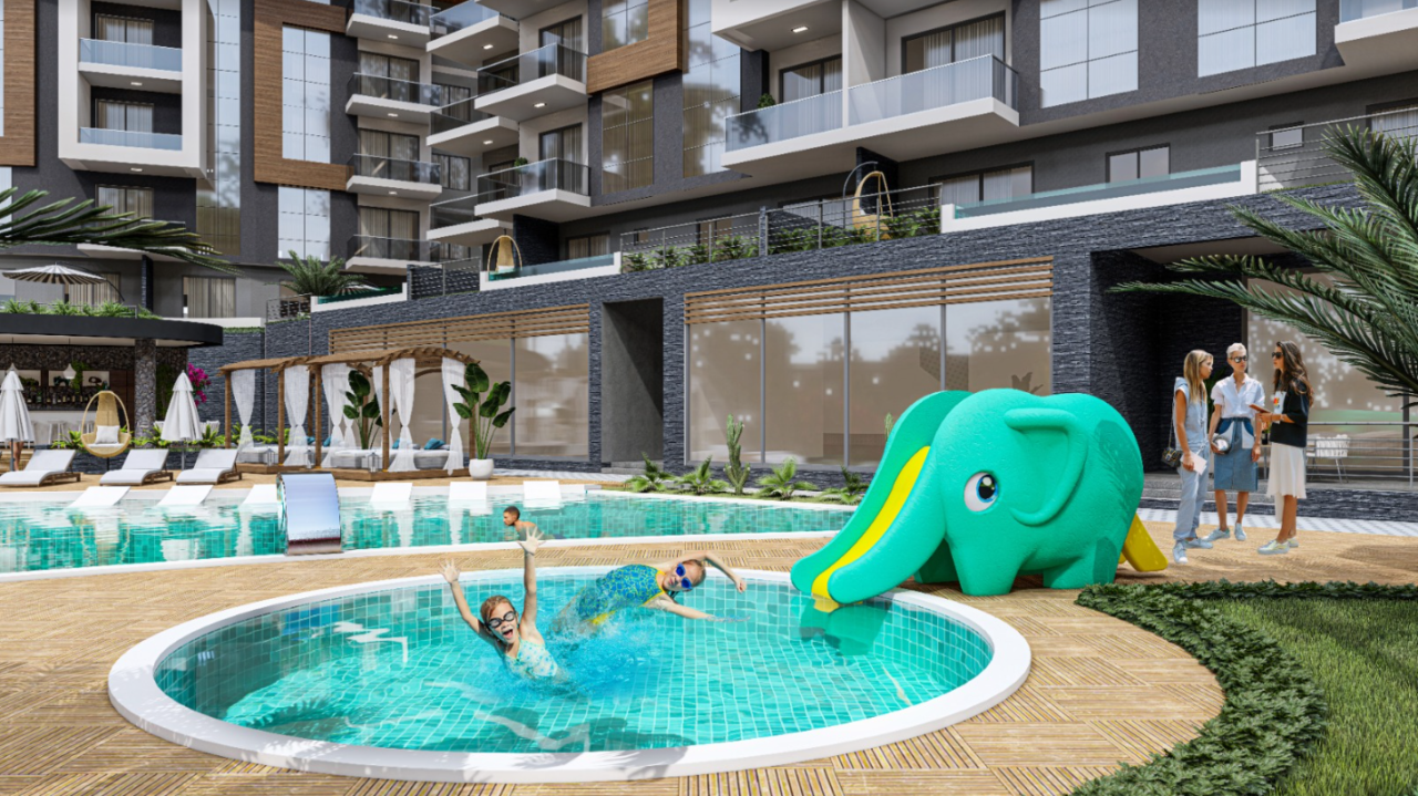 Квартира в Кестеле, Турция, 45 м² - фото 12