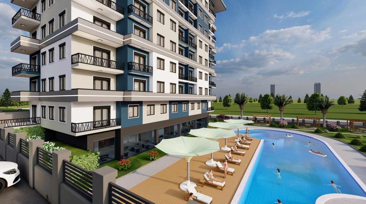 Квартира в Конаклы, Турция, 52 м² - фото 12