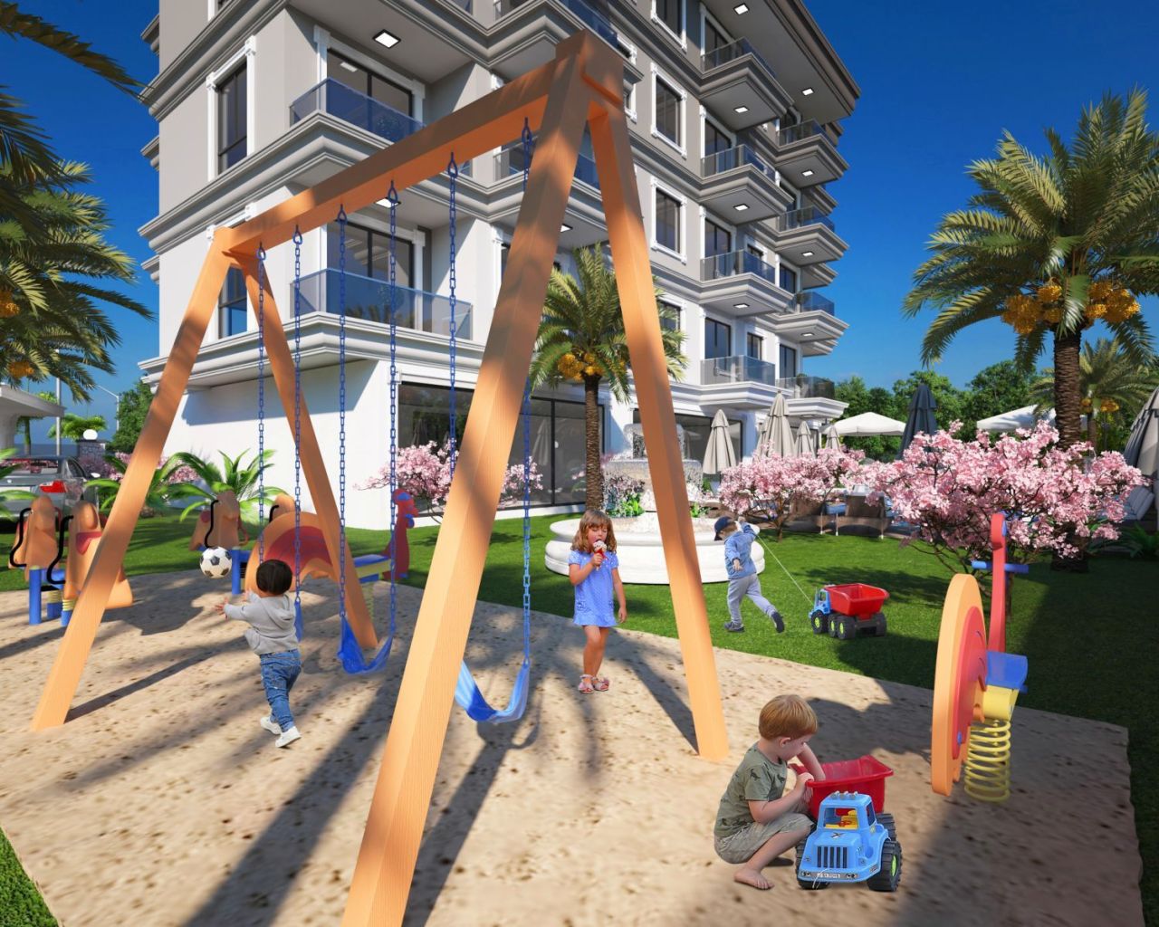 Квартира в Газипаше, Турция, 54 м² - фото 13