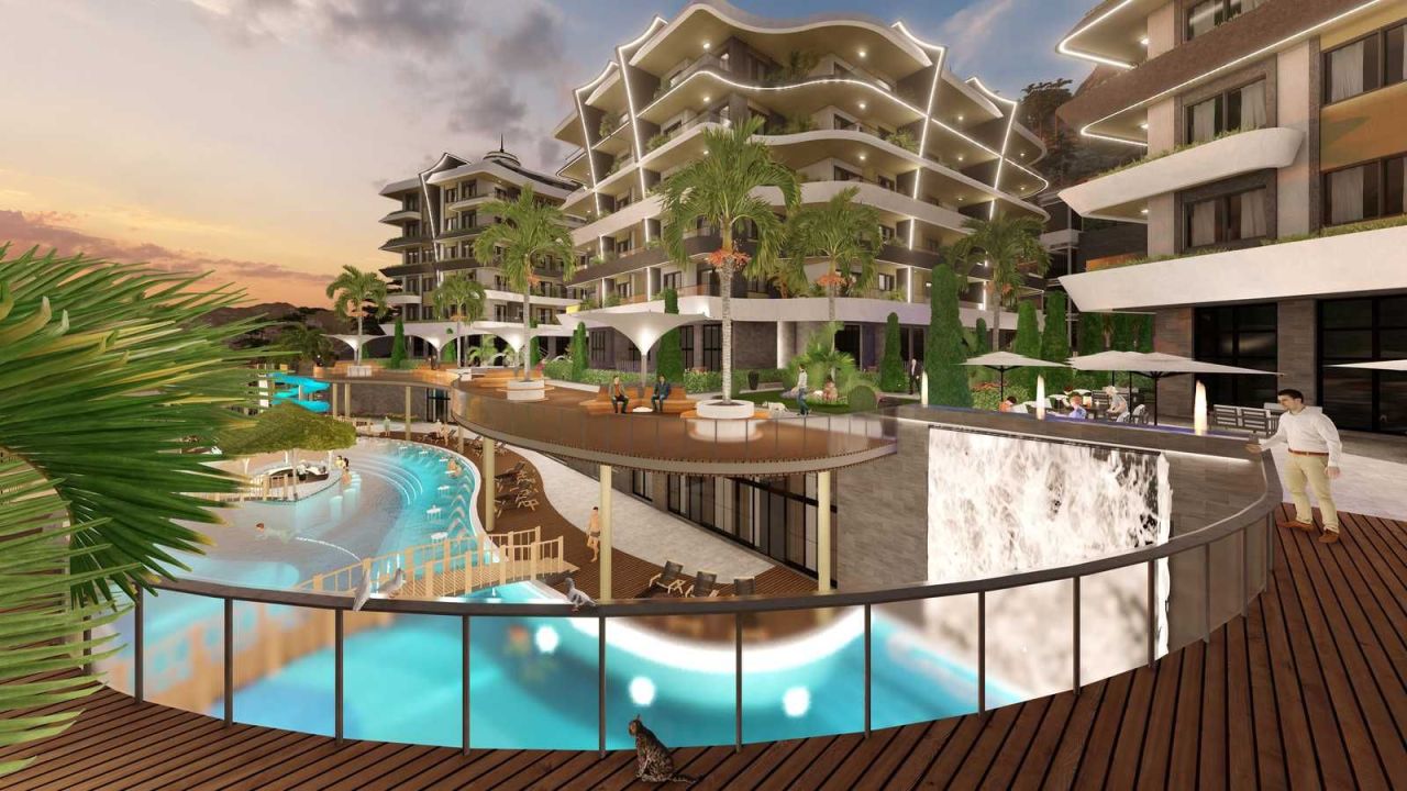 Квартира в Алании, Турция, 46 м² - фото 13