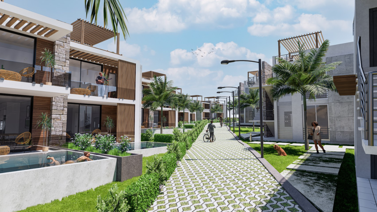 Квартира в Бахчели, Кипр, 53 м² - фото 14