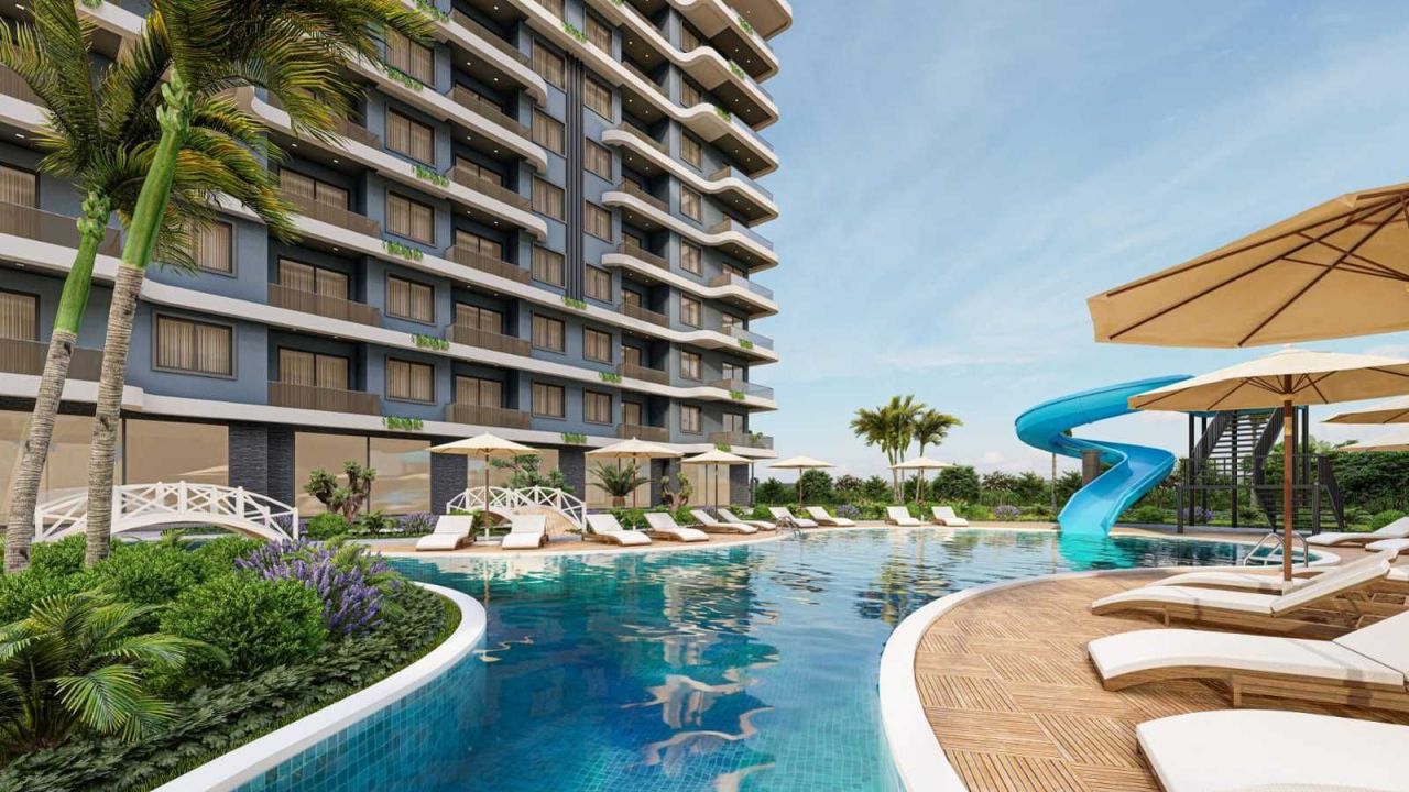 Квартира в Авсалларе, Турция, 65 м² - фото 14