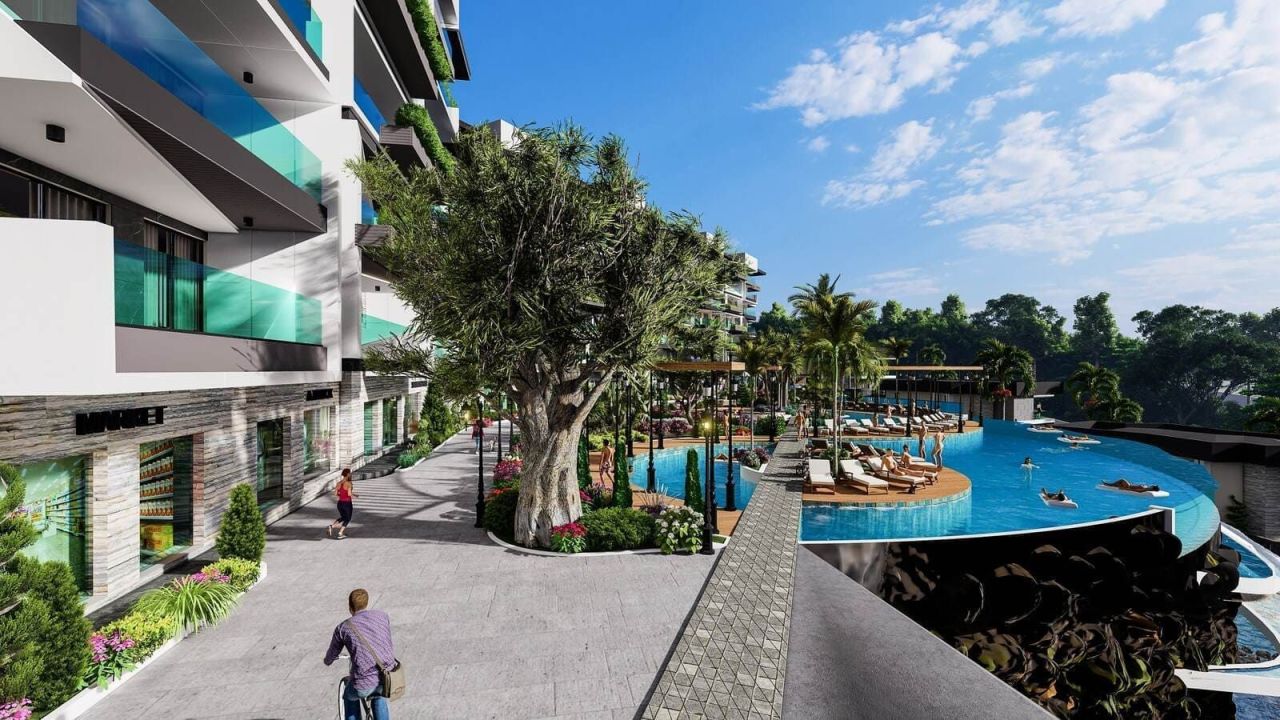 Квартира в Алании, Турция, 68 м² - фото 15