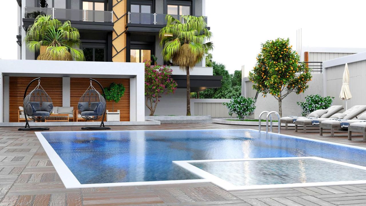 Квартира в Кестеле, Турция, 50 м² - фото 15