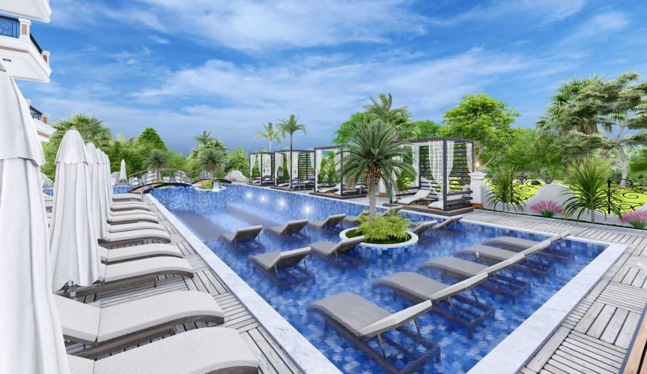 Квартира в Авсалларе, Турция, 58 м² - фото 15