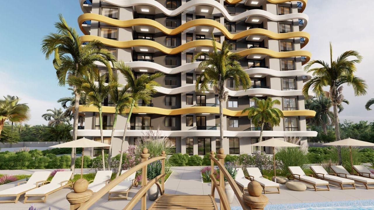 Квартира в Алании, Турция, 45 м² - фото 15