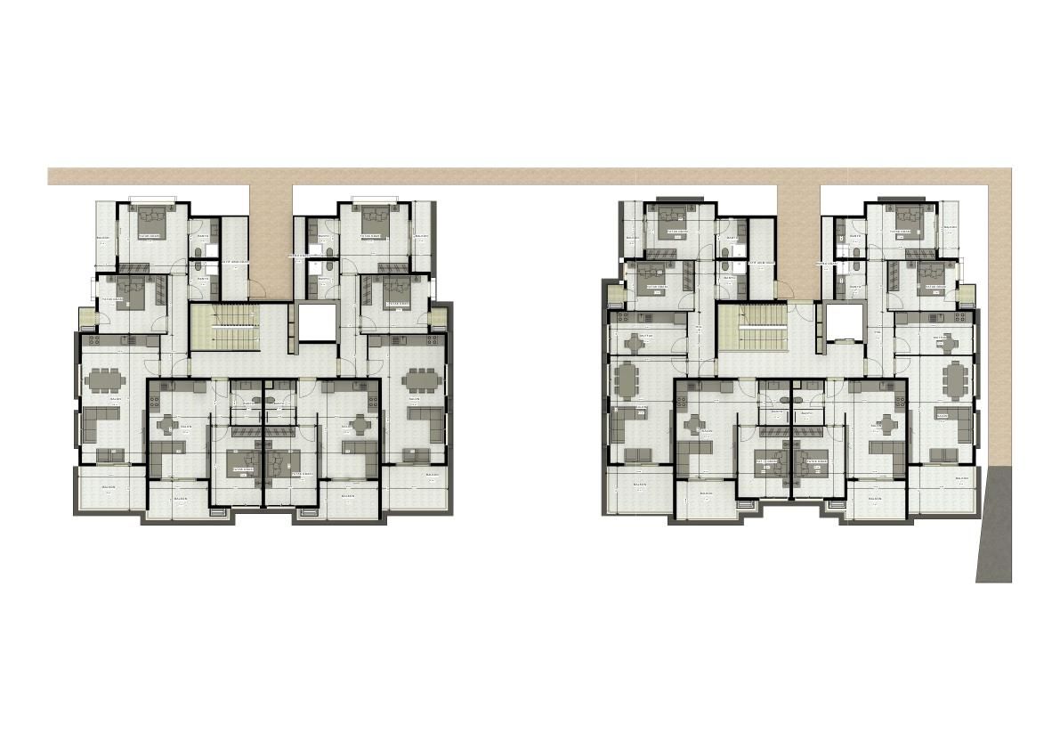Квартира в Алании, Турция, 52 м² - фото 15