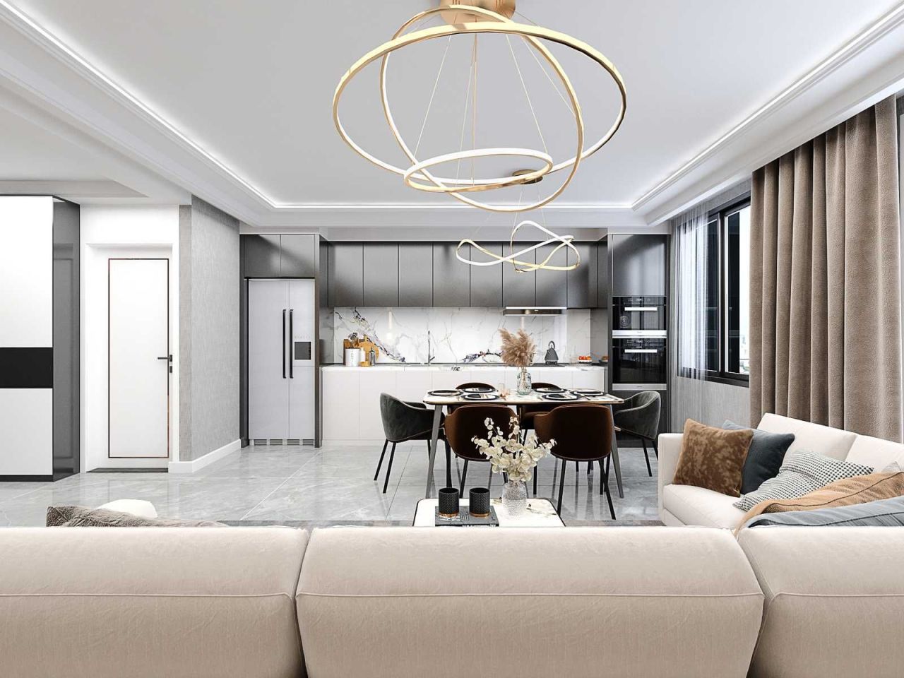 Квартира в Алании, Турция, 50 м² - фото 16