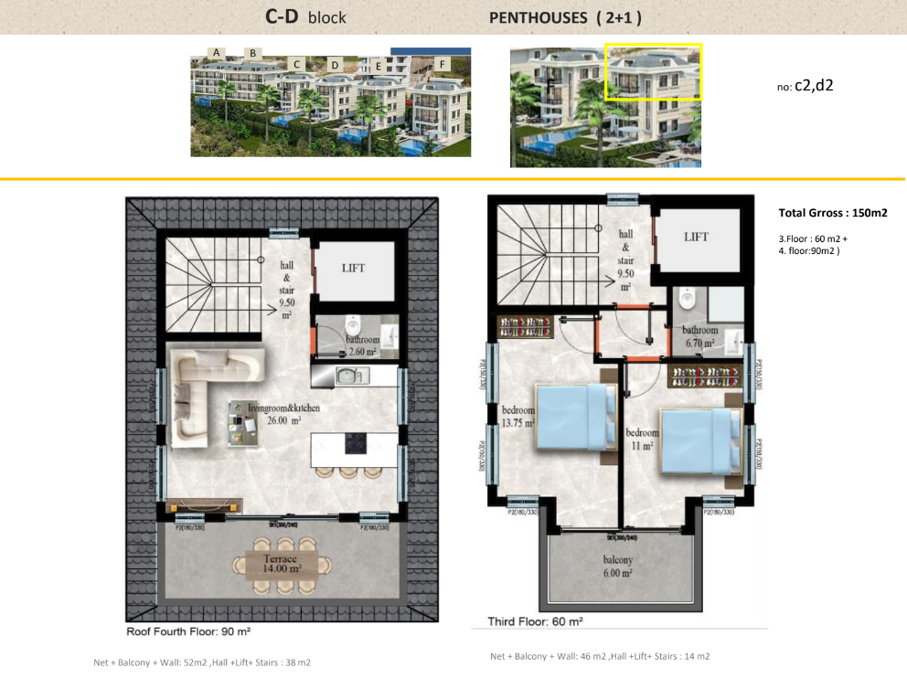 Квартира в Кестеле, Турция, 55 м² - фото 16
