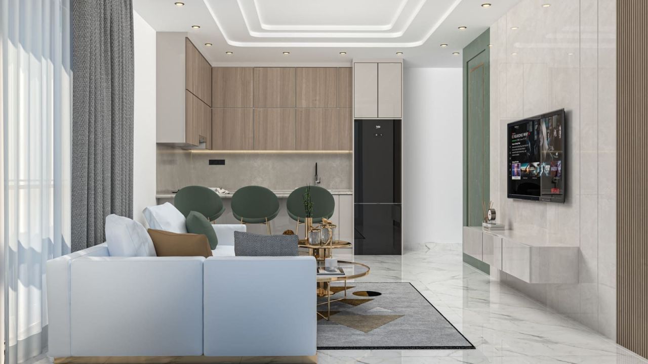 Квартира в Конаклы, Турция, 65 м² - фото 16