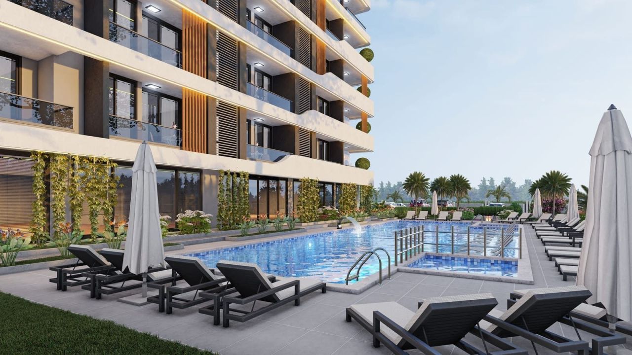 Квартира в Конаклы, Турция, 57 м² - фото 16