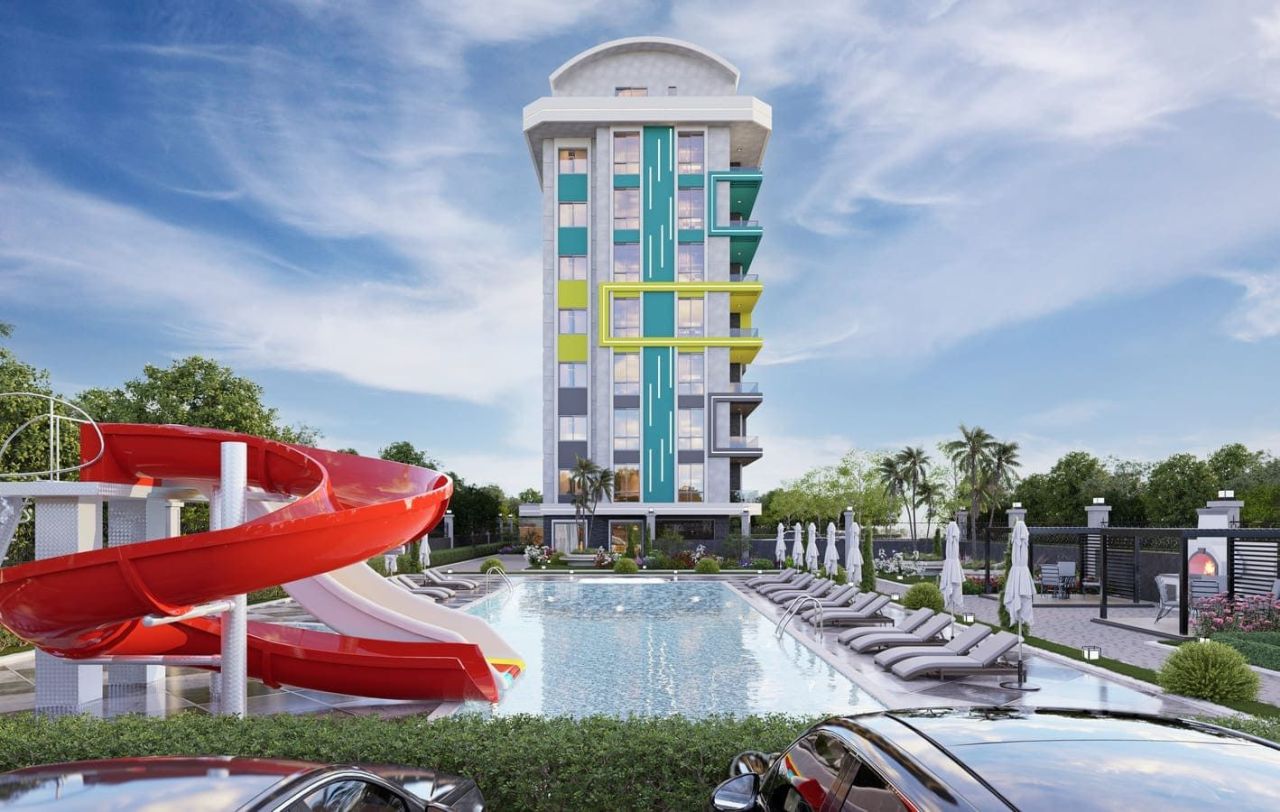 Квартира в Конаклы, Турция, 42 м² - фото 16