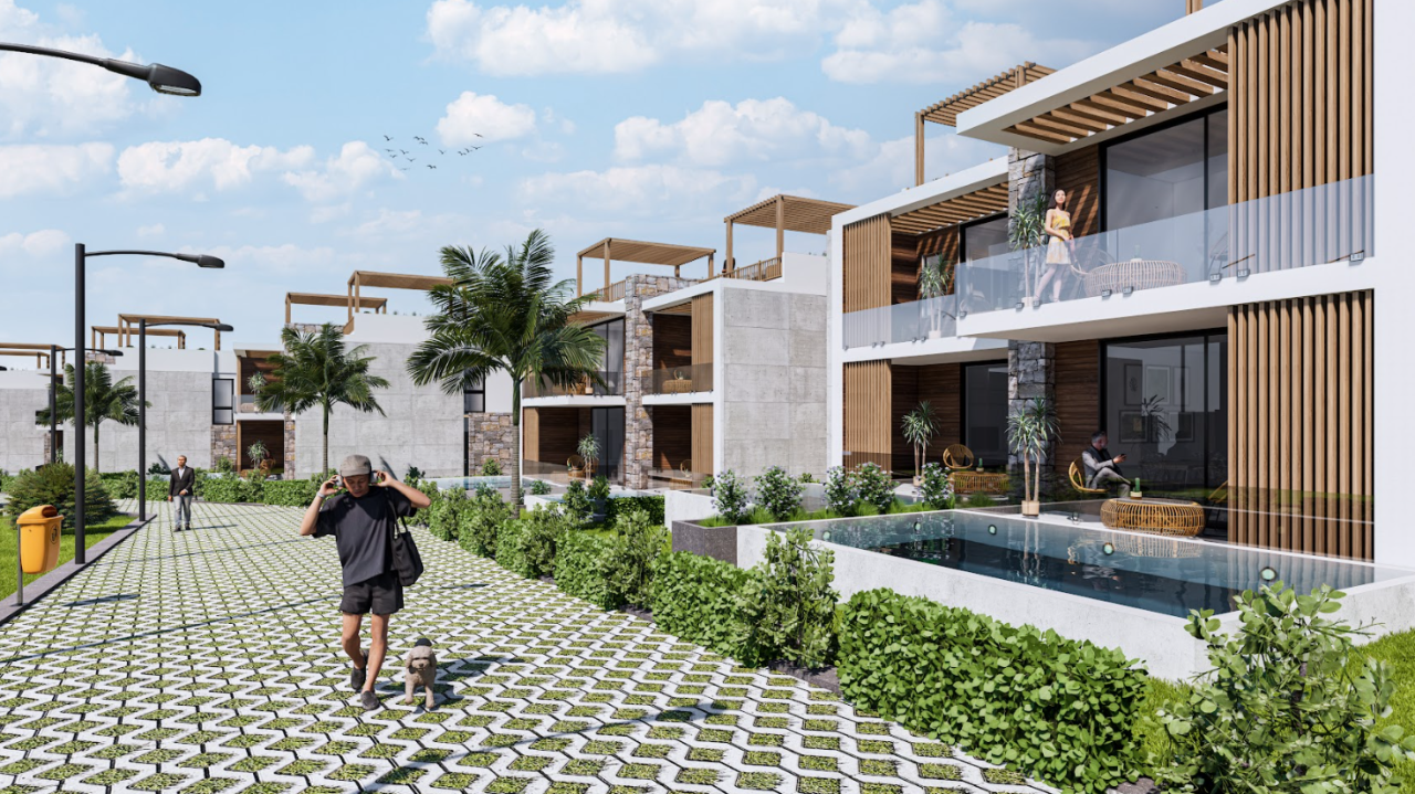 Квартира в Бахчели, Кипр, 53 м² - фото 17