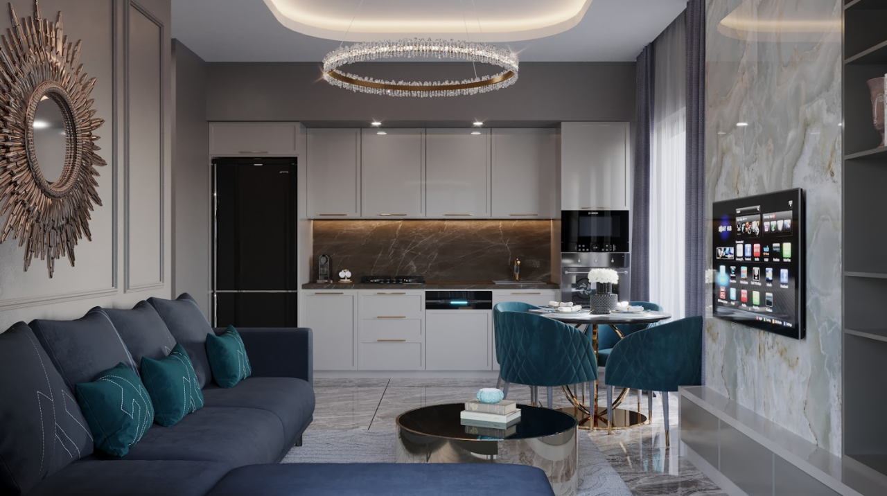 Квартира в Алании, Турция, 60 м² - фото 17