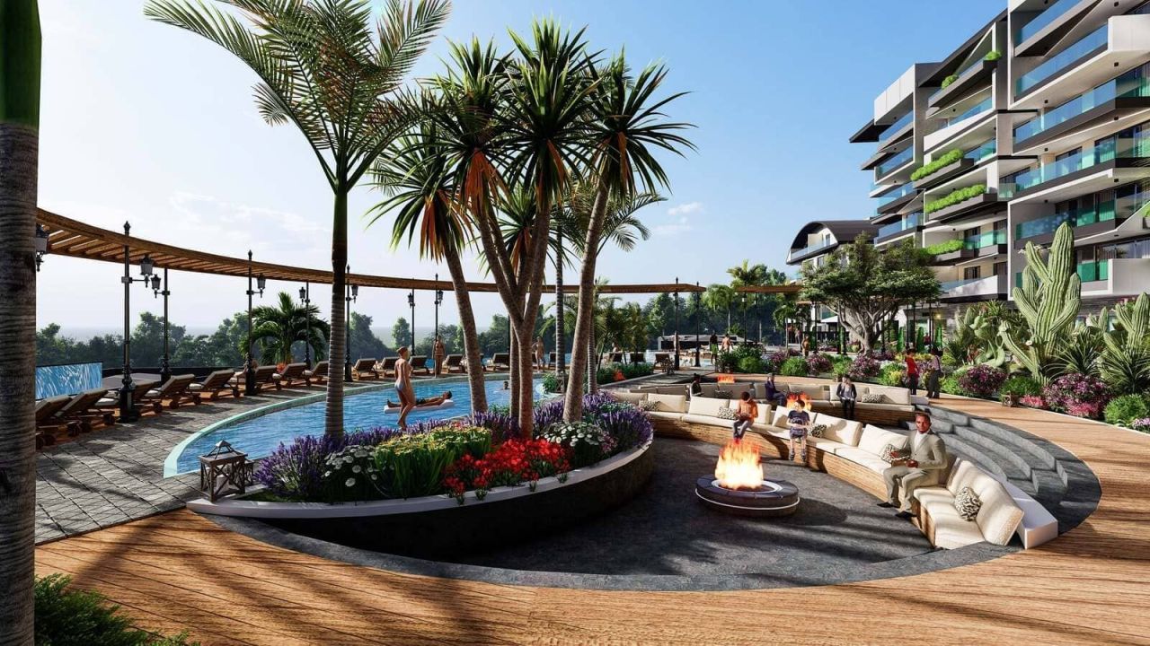 Квартира в Алании, Турция, 68 м² - фото 17