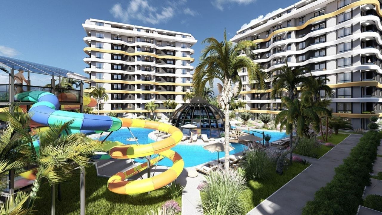 Квартира в Алании, Турция, 45 м² - фото 17