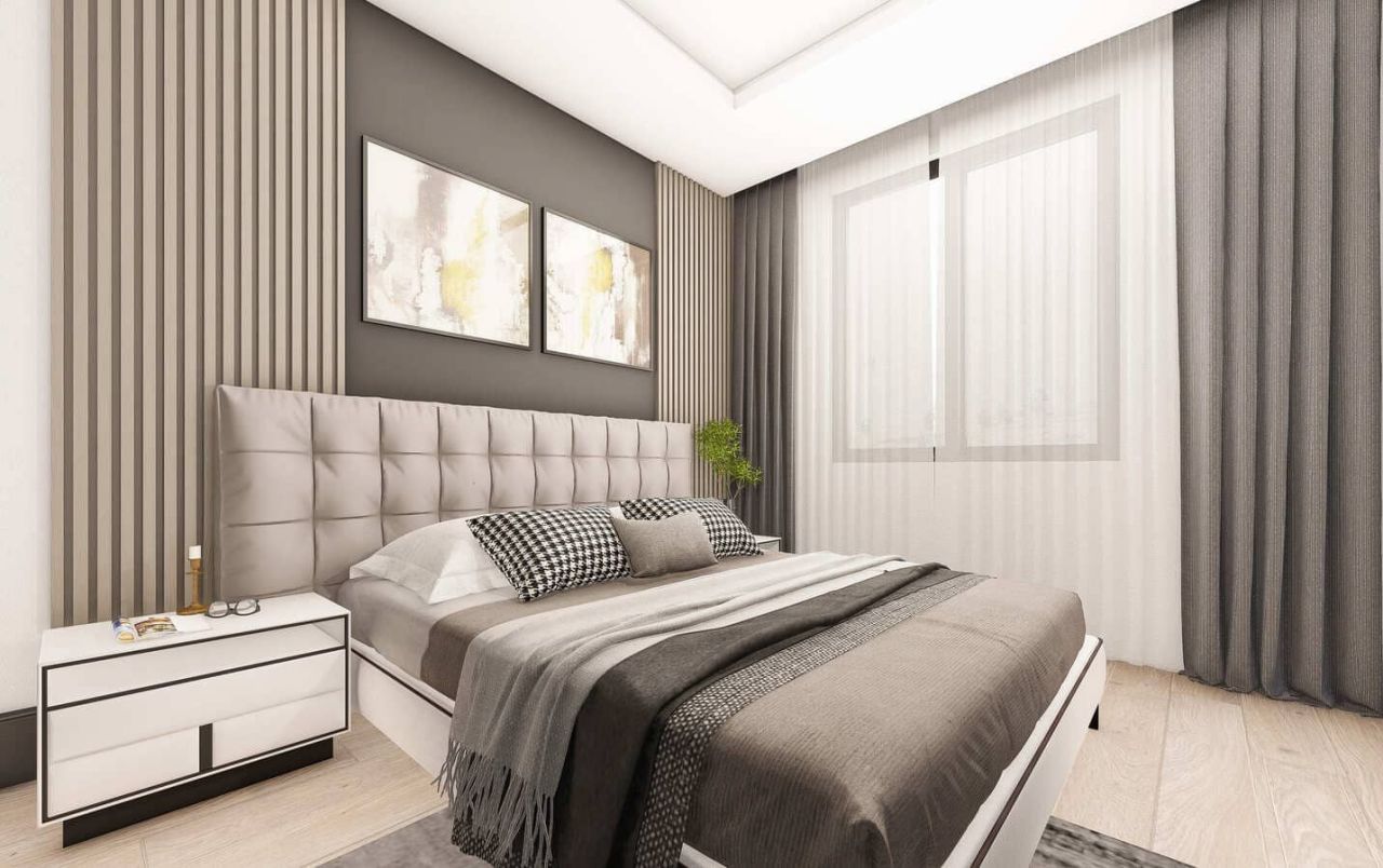 Квартира в Конаклы, Турция, 50 м² - фото 17