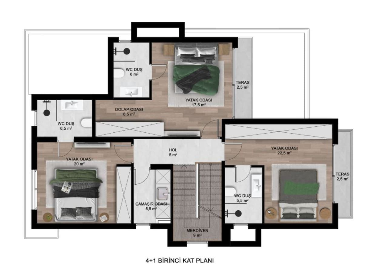 Вилла в Кирении, Кипр, 218 м² - фото 18