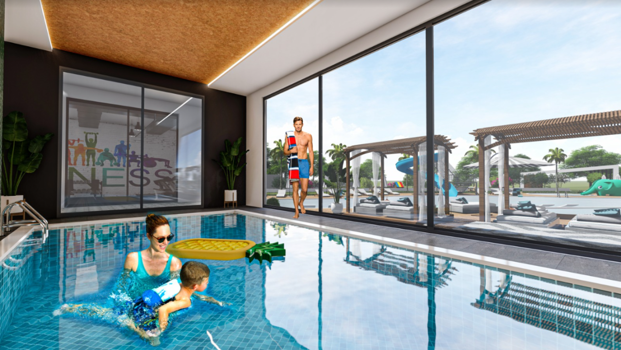 Квартира в Кестеле, Турция, 45 м² - фото 18