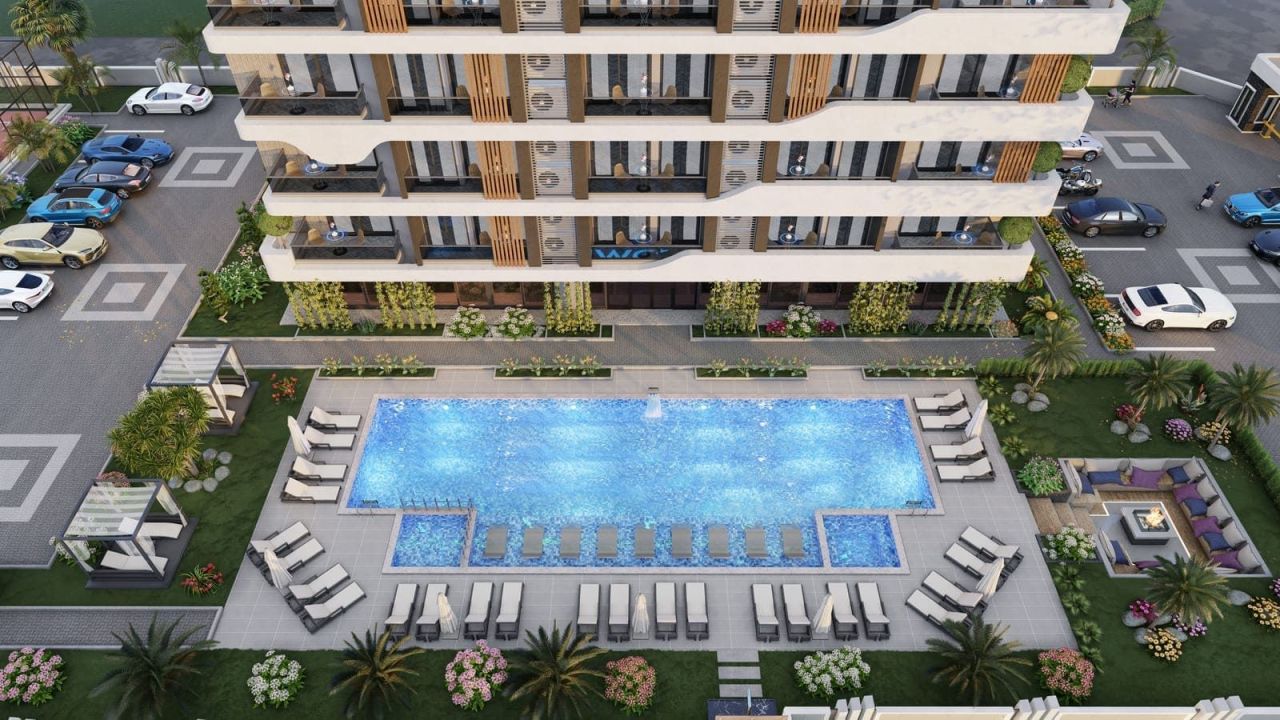 Квартира в Конаклы, Турция, 57 м² - фото 18