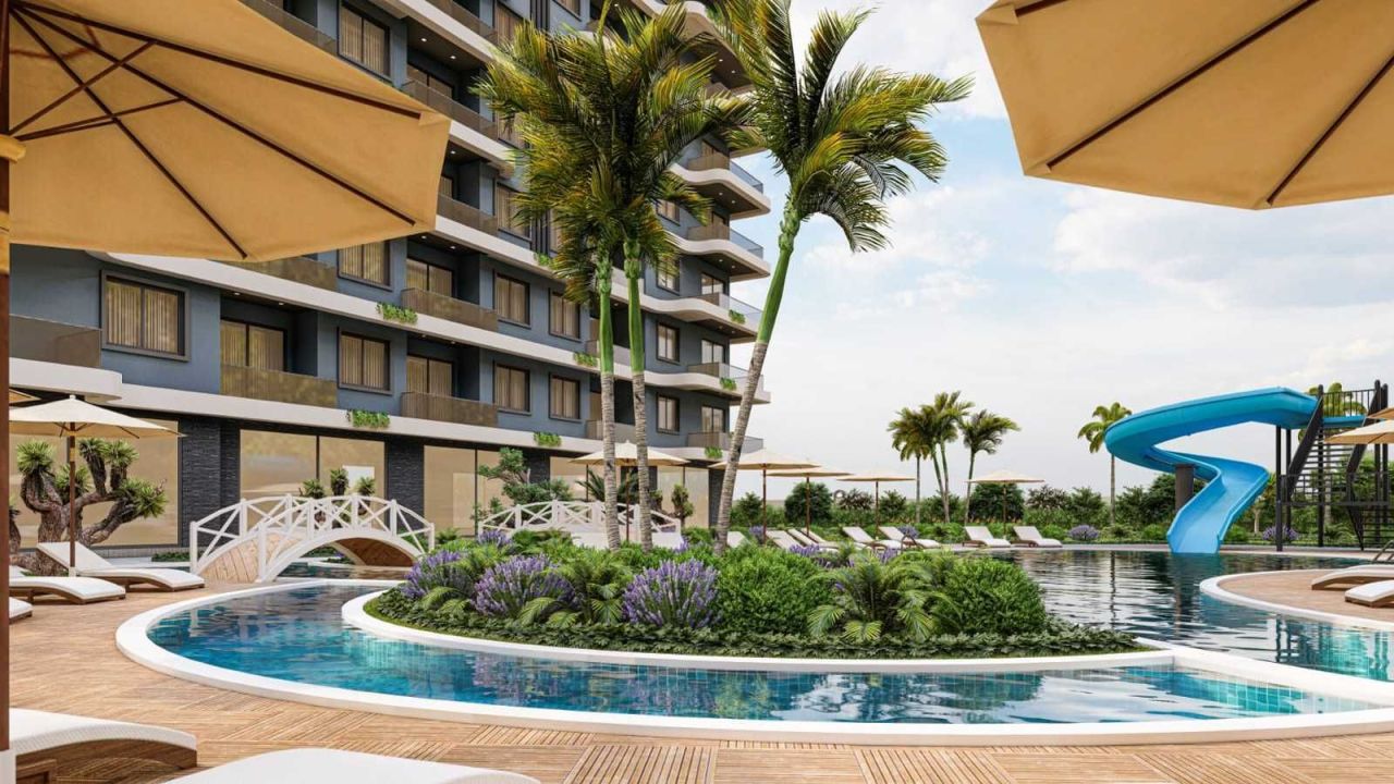 Квартира в Авсалларе, Турция, 65 м² - фото 18