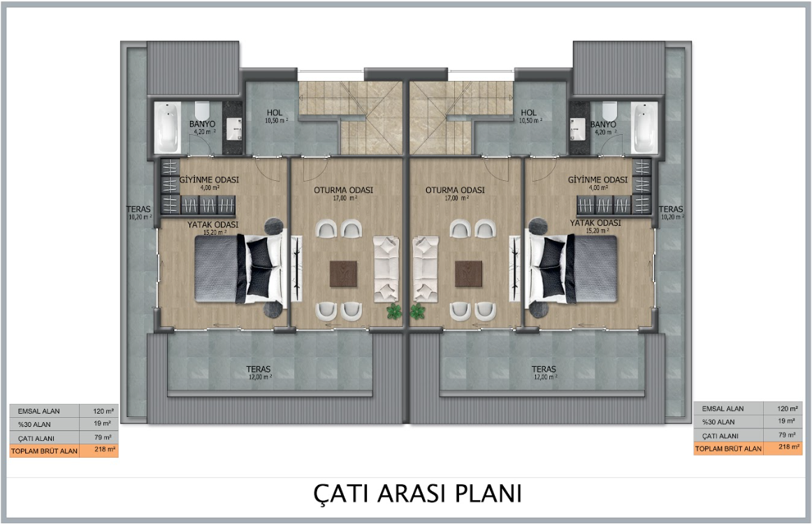 Вилла в Авсалларе, Турция, 200 м² - фото 19
