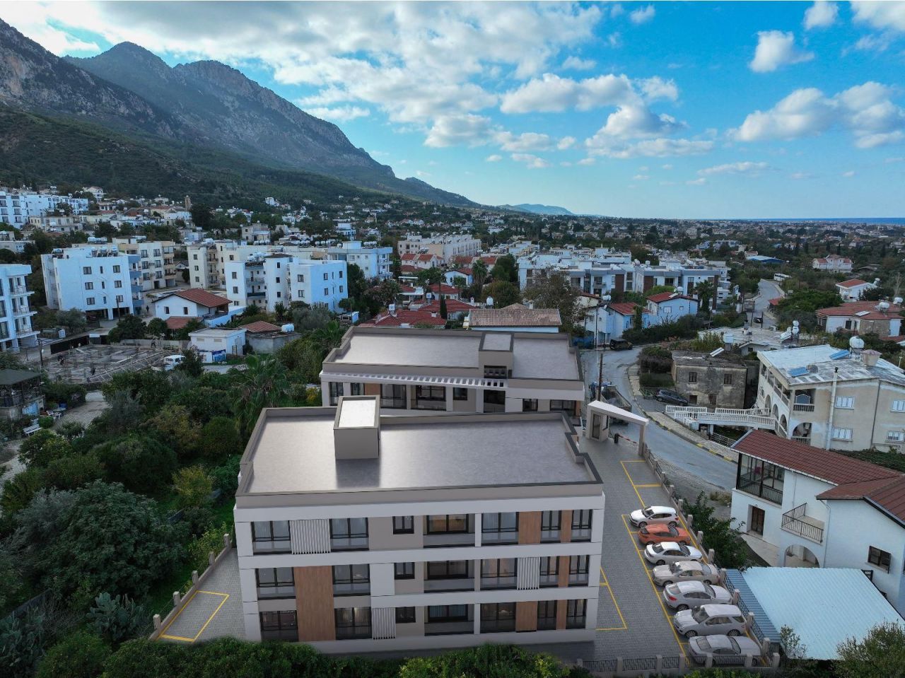 Апартаменты в Кирении, Кипр, 70 м² - фото 1