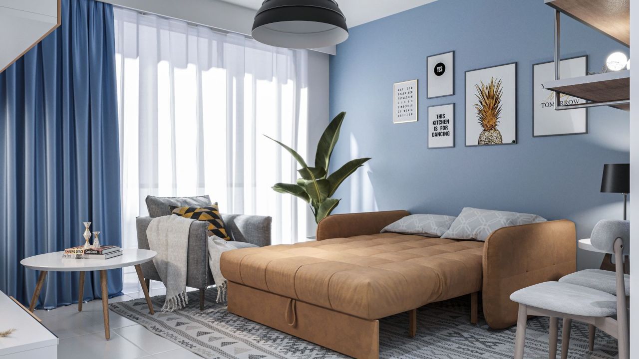 Апартаменты в Фамагусте, Кипр, 58 м² - фото 2