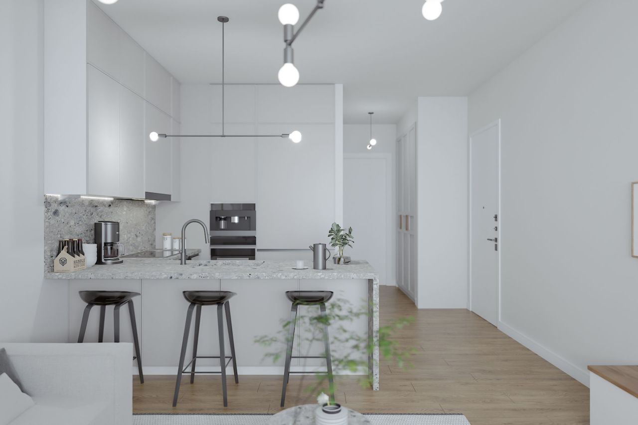 Апартаменты в Кирении, Кипр, 80 м² - фото 2